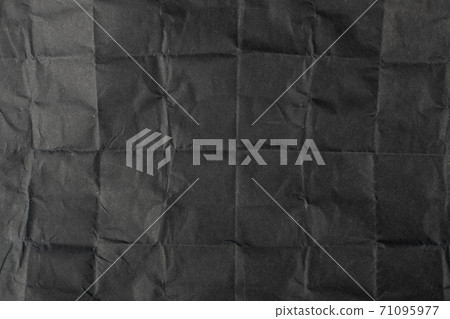 Crumpled Paper Texture Background, Wrinkled Document Pattern 71095977