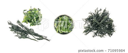 Green Wakame Seaweed 71095984