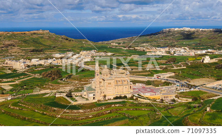 The Island of Gozo - Malta from above 71097335