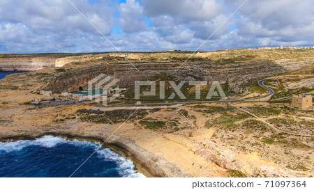 The Island of Gozo - Malta from above 71097364