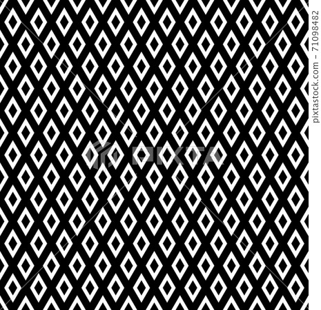 Seamless geometric diamonds pattern and texture. - Stock Illustration ...