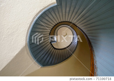 Design spiral staircase, architectural shape 71100718