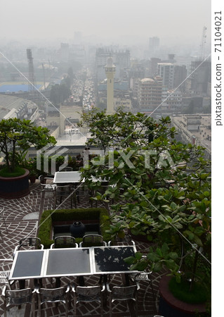 Dhaka rooftop restaurant in Bangladesh and Dhaka cityscape Motijheel and the scenery around the National Stadium Dhaka rooftop restaurant in Bangladesh and Dhaka cityscape Motijheel and the scenery around the National Stadium 71104021