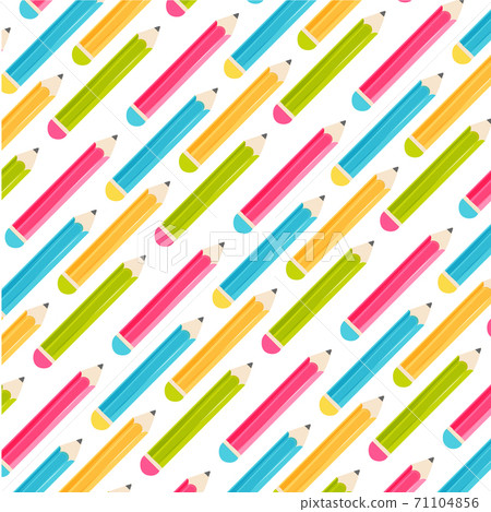 Pattern pencil vector design EPS10. - Stock Illustration [71104856] - PIXTA