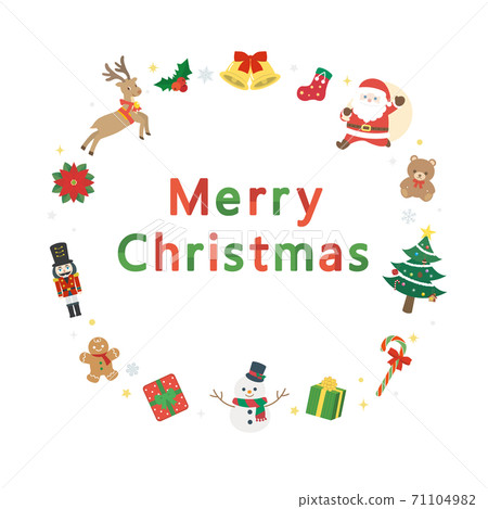 聖誕可愛框架框架圖 71104982