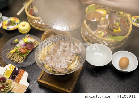 溫泉旅館晚餐圖片GoTo旅行活動GoToEat拍攝 溫泉旅館晚餐圖片GoTo旅行活動GoToEat拍攝 71106911