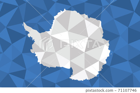 Low poly Antarctica flag vector illustration. Triangular Antarctic flag graphic. Antarctica country flag is a symbol of independence. Low poly Antarctica flag vector illustration. Triangular Antarctic flag graphic. Antarctica country flag is a symbol of independence. 71107746