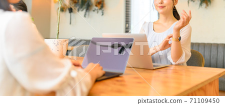 Shared office business scene 71109450