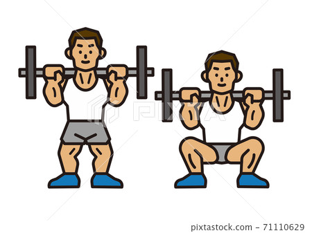 Gym training Gym training 71110629