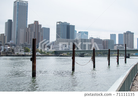 View from Sumida River Terrace 71111135