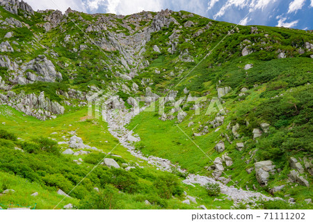 Kisokoma-dake clear landscape image 71111202