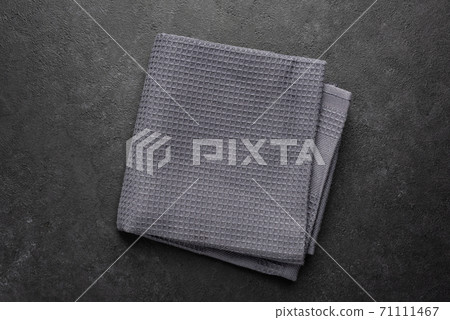 Grey waffle kitchen textile 71111467