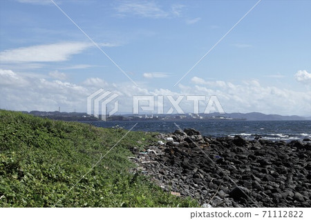 <Saga> Summer Hado Cape copy space 71112822