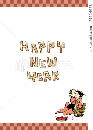 新年賀卡模板_垂直喝酒的女人(新年快樂) 新年賀卡模板_垂直喝酒的女人(新年快樂) 71114628