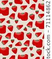 Strawberry background illustration 71114862