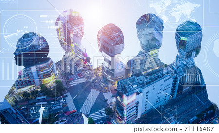 社交網絡團隊合作 71116487