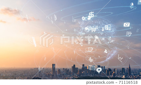 城市和網絡物聯網ICT 城市和網絡物聯網ICT 71116518