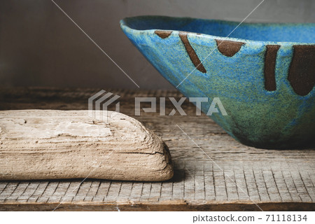 Handmade ceramics in the style of wabi sabi. Handmade ceramics in the style of wabi sabi. 71118134