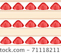 Cross section of shortcake 71118211