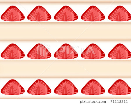Cross section of shortcake 71118211