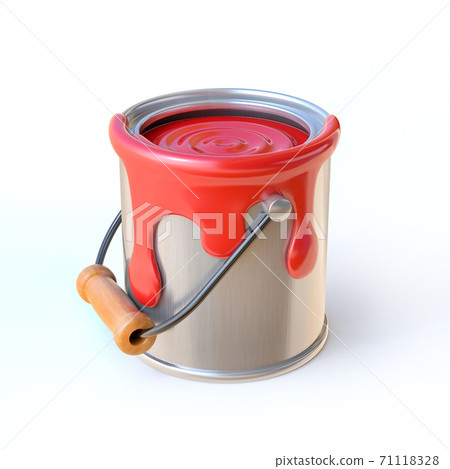 Paint can 3d rendering Paint can 3d rendering 71118328