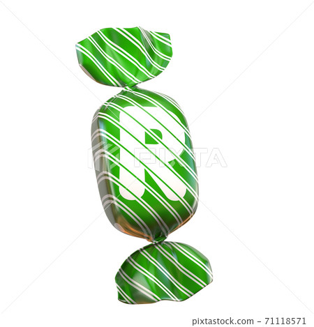 Candy 3d font letter R - Stock Illustration [71118571] - PIXTA