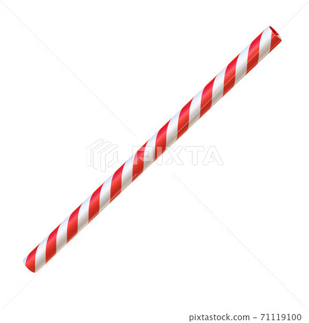 Drinking straw isolated on white 3d rendering Drinking straw isolated on white 3d rendering 71119100