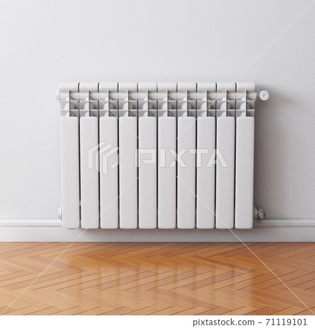Heating radiator, heating system 3d rendering Heating radiator, heating system 3d rendering 71119101