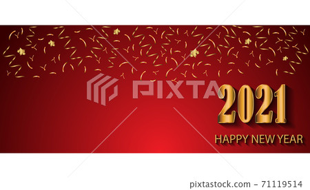 2021 Happy New Year background for your seasonal invitations, festive posters, greetings cards or cover. 2021 Happy New Year background for your seasonal invitations, festive posters, greetings cards or cover. 71119514