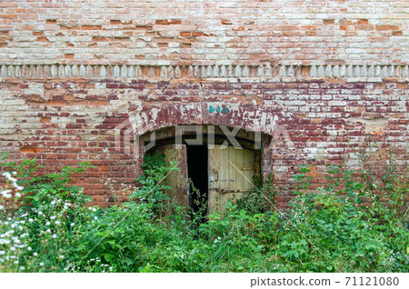 Old vintage rusty double doors 71121080