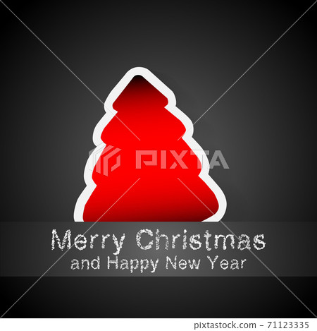 2021 Merry Christmas background for your seasonal invitations, festival posters, greetings cards.  71123335