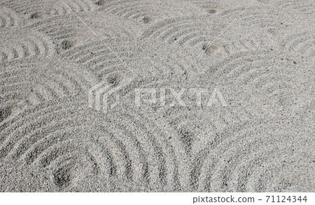 日式花園中的死山水,青海浪沙峰 日式花園中的死山水,青海浪沙峰 71124344