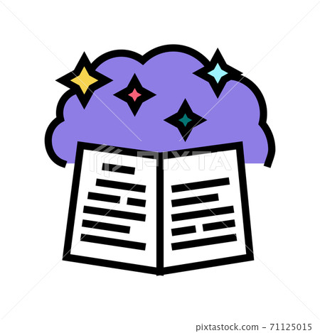 stories nostalgia color icon vector illustration sign stories nostalgia color icon vector illustration sign 71125015