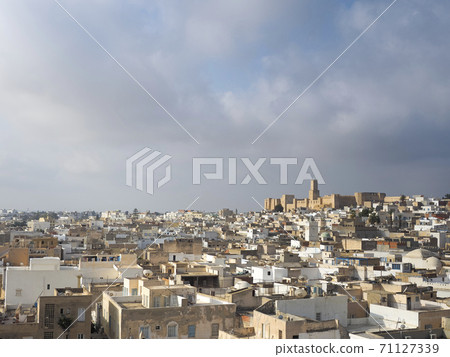 View of the old town and Kasbah from Sousse Ribat, Tunisia Medina, Sousse, Tunisia 71127339