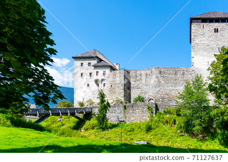 Kaprun Castle - medieaval fortress built in the 12th century, Kaprun, Austria Kaprun Castle - medieaval fortress built in the 12th century, Kaprun, Austria 71127637