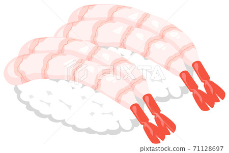 Sweet shrimp sushi Sweet shrimp sushi 71128697