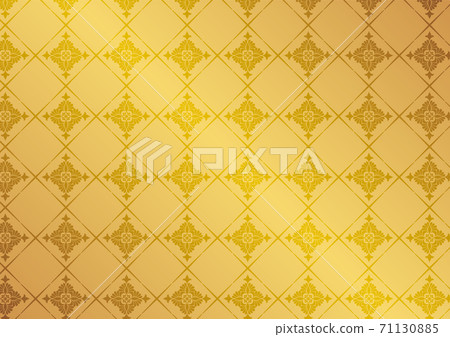 無縫的複古花紋壁紙 無縫的複古花紋壁紙 71130885