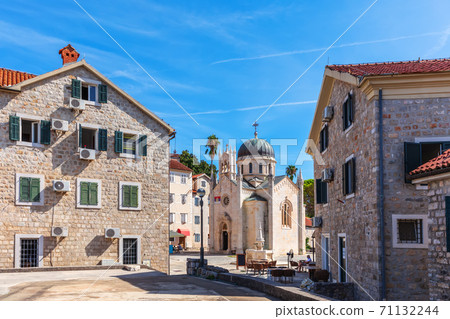The old town of Herceg Novi not far from Church of St. Jerome, Montenegro The old town of Herceg Novi not far from Church of St. Jerome, Montenegro 71132244