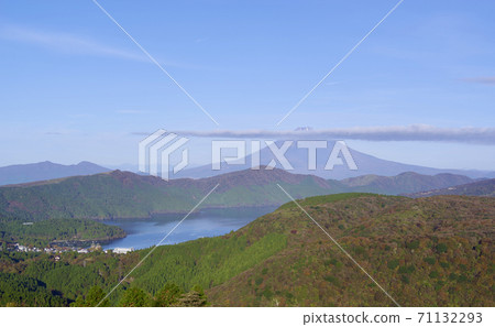 富士山和蘆之湖 71132293