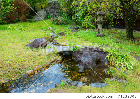 Kitano Tenmangu Shrine Water Fortune Lottery Garden 71138303