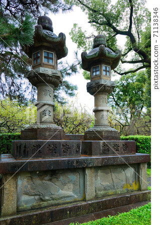 Kitano Tenmangu Shrine Stone Lantern 71138346