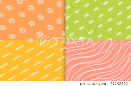 Baby noodles for background, web page, surface texture, invitation card, Valentine's Day, seamless background 71142292