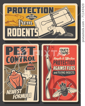 Pest control insects and rodents extermination 71143420