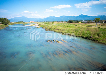 Kuma River seen from the Taragi Sagara Line in Asagiri Town, Kuma District, Kumamoto Prefecture Kuma River seen from the Taragi Sagara Line in Asagiri Town, Kuma District, Kumamoto Prefecture 71144698