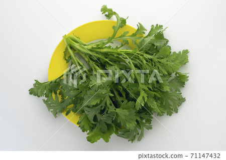 Crowndaisy and yellow plate Crowndaisy and yellow plate 71147432