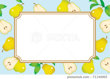Pear frame frame 71148905