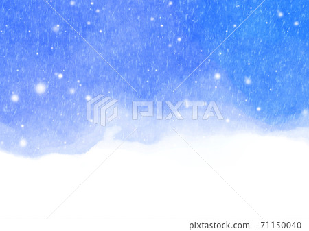 冬天的下雪背景 冬天的下雪背景 71150040