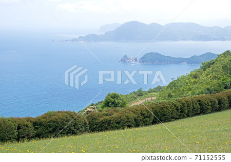 長門千疊敷的海岸風景 長門千疊敷的海岸風景 71152555