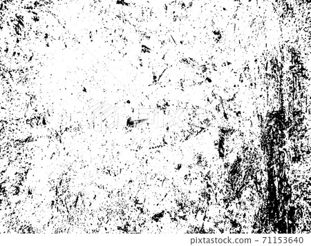 Black and white grunge. Distress overlay texture. Abstract surface dust and rough dirty wall background concept.  Distress illustration simply place over object to create grunge effect. Vector EPS10. 71153640