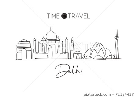 New delhi skyline india hi-res stock photography and images - Alamy